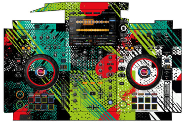 Pioneer DJ XDJ RX 3 Skin Fractor Green